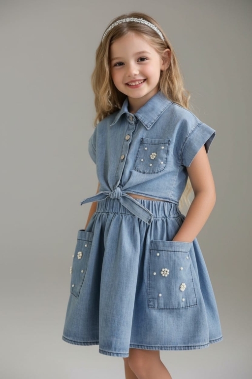 599 İNCİLİ KOT TAKIM