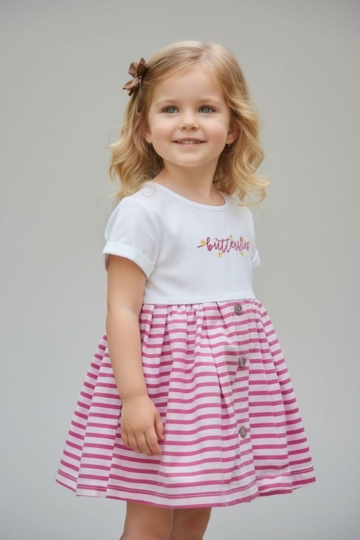 234 NAKIŞLI PENYE ELBİSE 9-24 AY