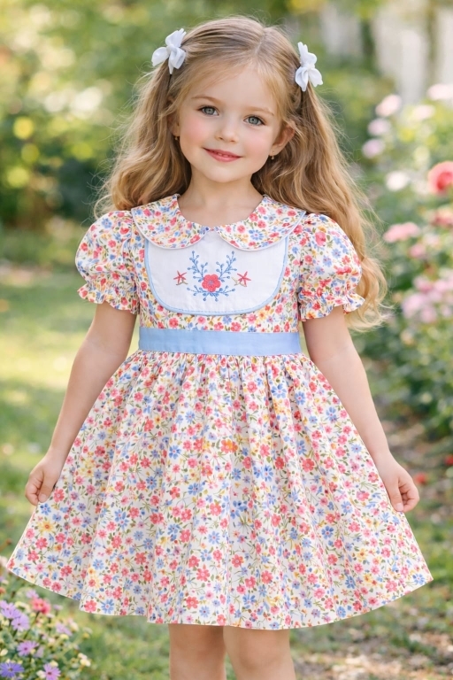 0580 ROBALI NAKIŞLI ELBİSE