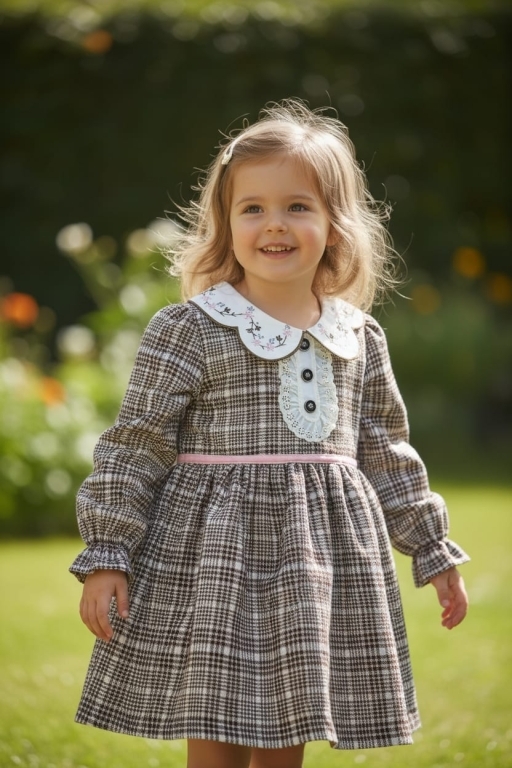 573 NAKIŞ YAKALI EKOSELİ ELBİSE