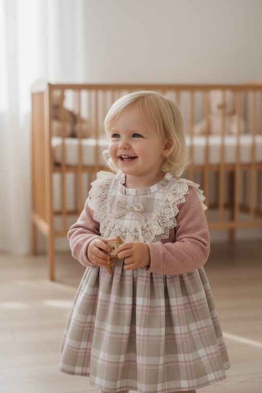 566 EKOSE FIRFIRLI ELBİSE